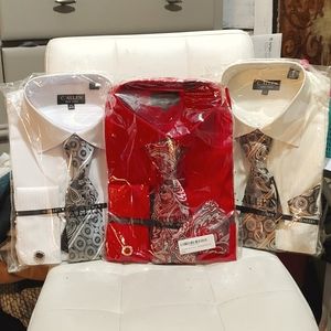 Christopher Allen New York & Christopher Tanner Men's Suit Shirts Packages